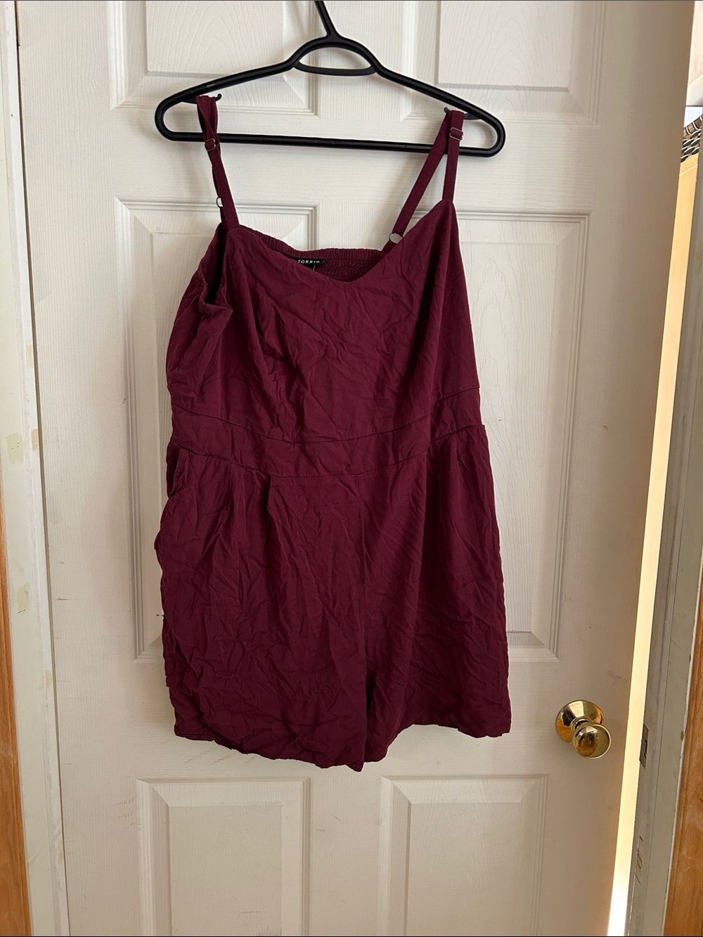 Torrid Eggplant Romper